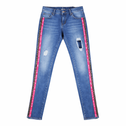 STRIPE DENIM PANT