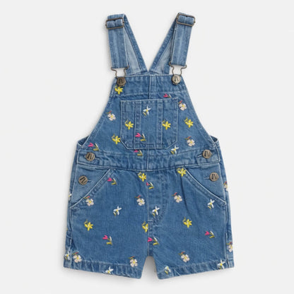 FLORAL DUNGAREE