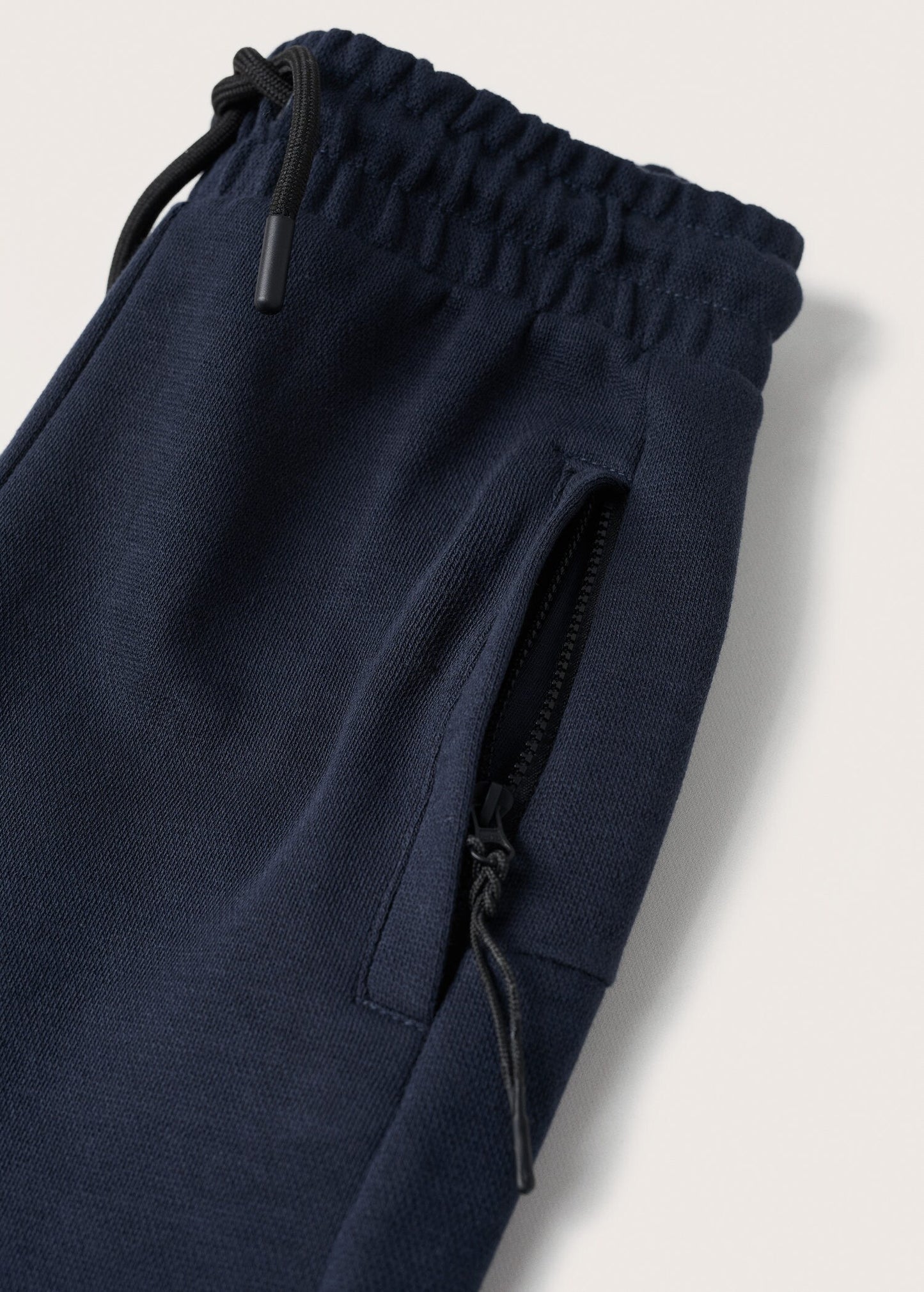 MNG BLUE ZIPPER TROUSER