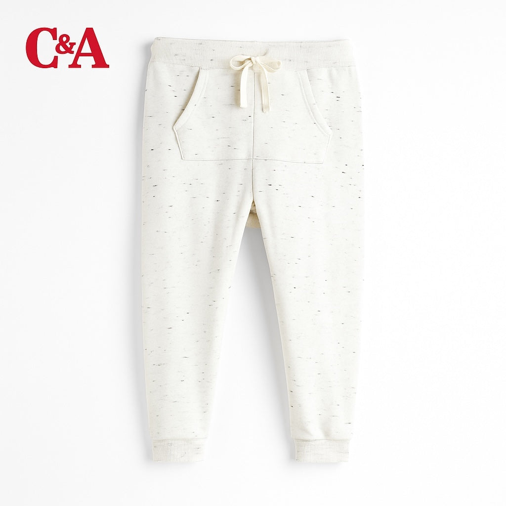 KANGAROO POCKET OFFWHITE TROUSER