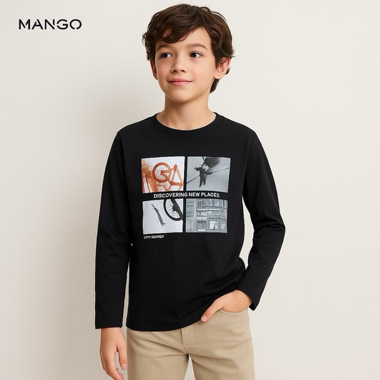 Discovering new places t-shirt