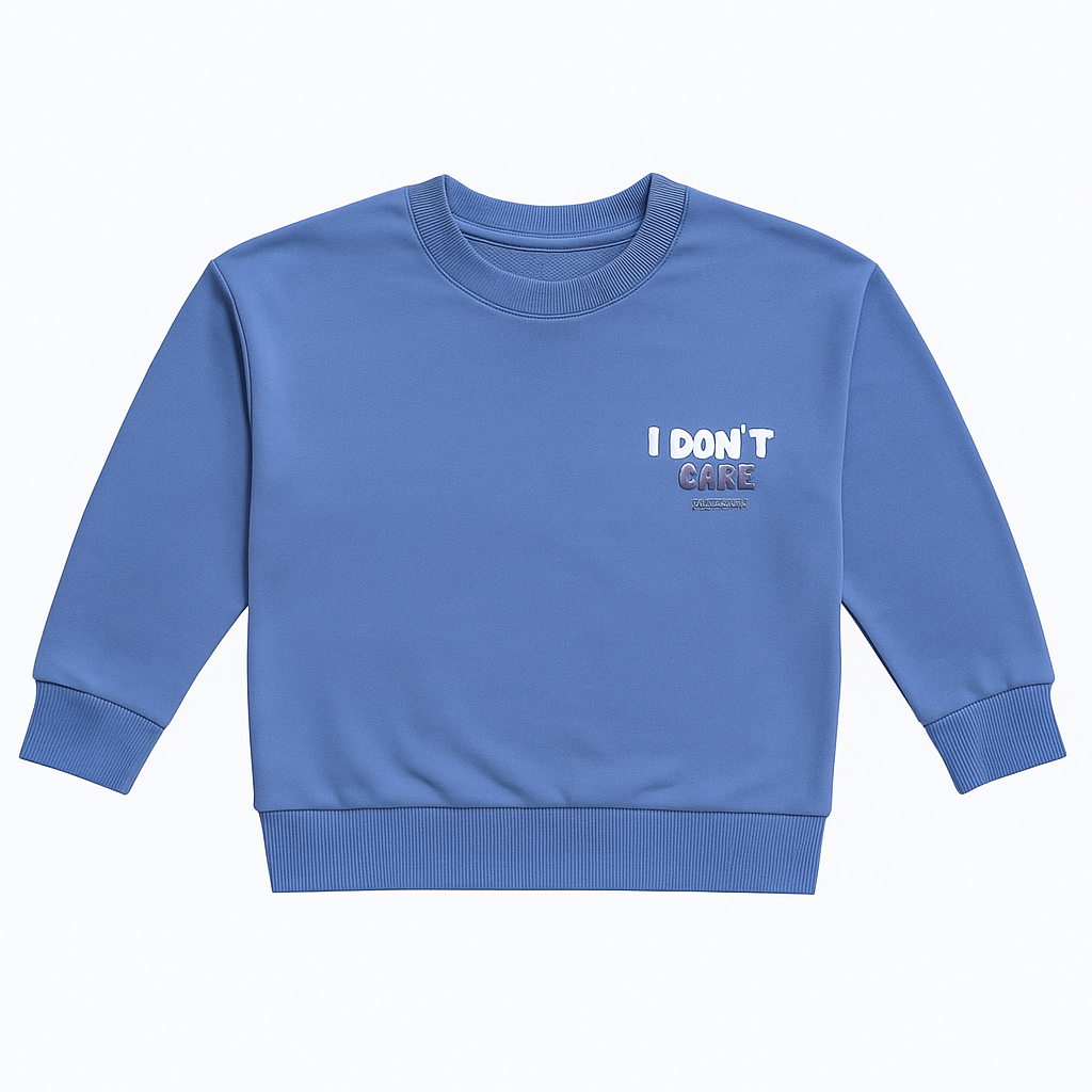 I DONT CARE SWEATSHIRT