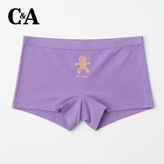 PURPLE PRINTED BOXERS