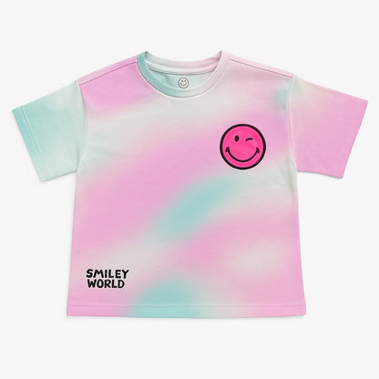 SMILEY WORLD DROP SHOULDER T-SHIRT