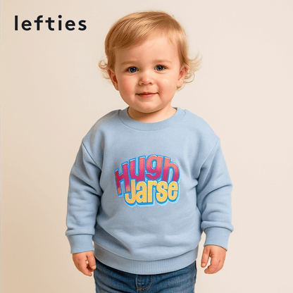 PRINTED LIGHT BLUE SWEATSHIRT