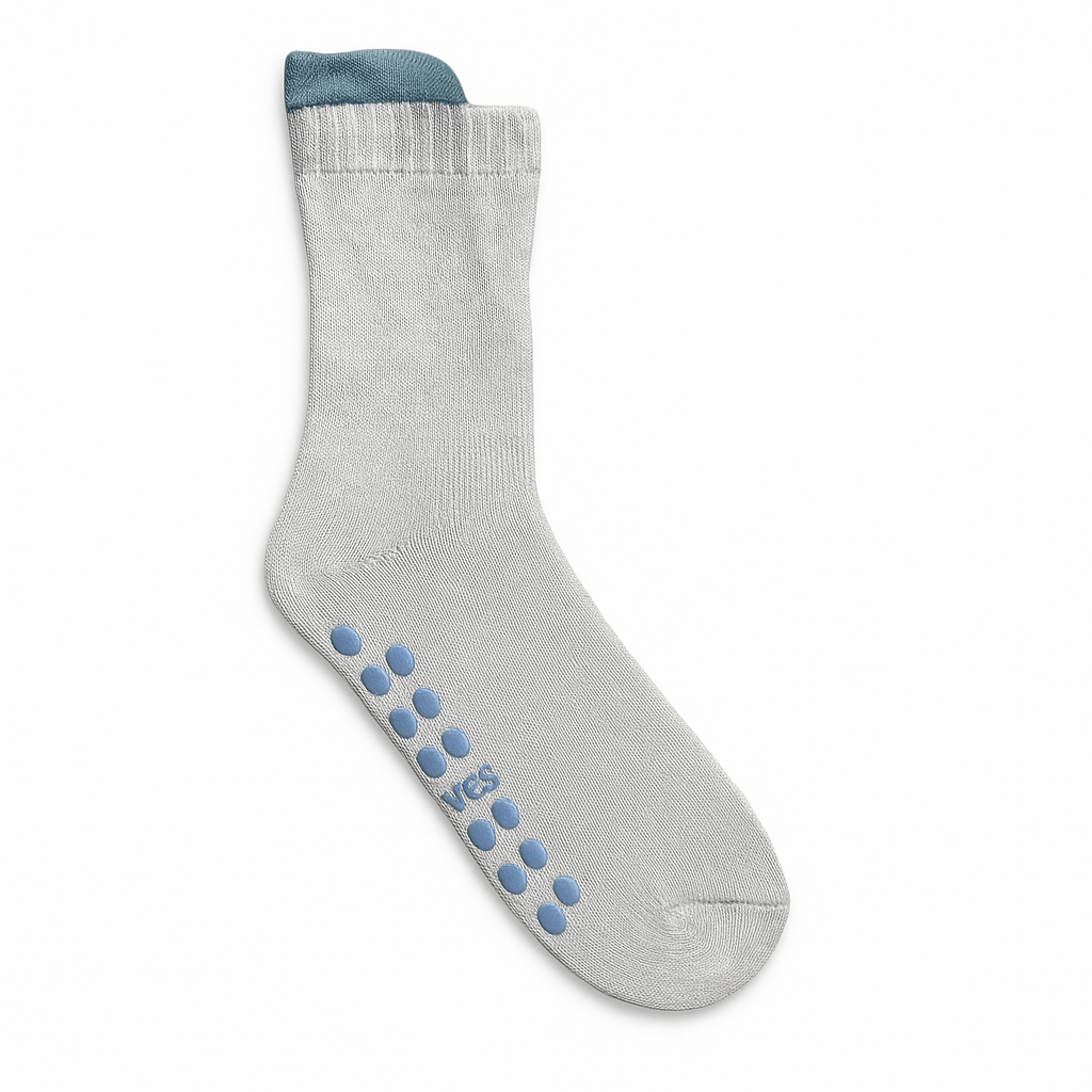 LIGHT BROWN ANTISLIP SOCKS