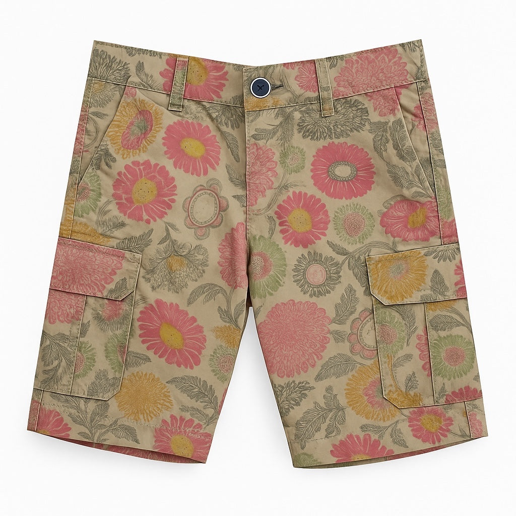 CARGO PRINTED SHORTS