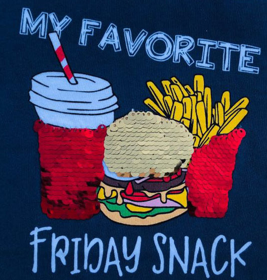 Friday snack t-shirt