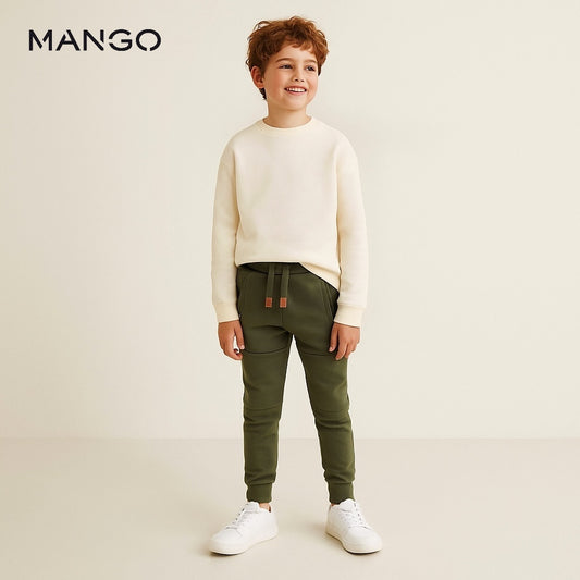 MNG GREEN TROUSER
