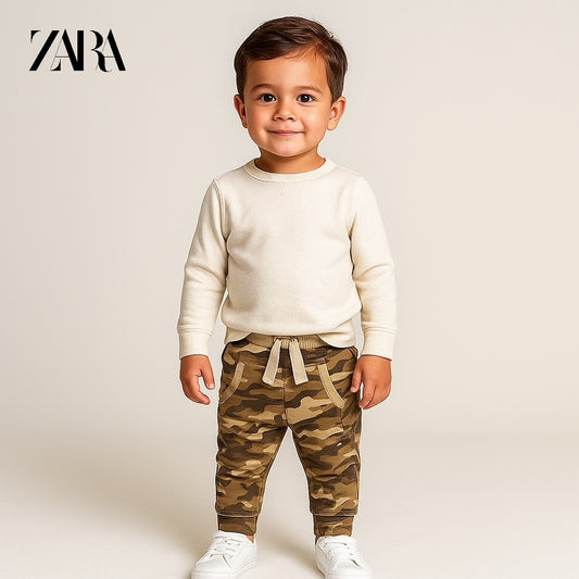 kangaroo pocket camouflage trouser