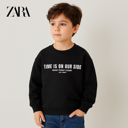 Z TIME IS ON OUR SIDE SWEATSHIRT