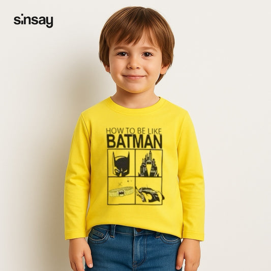 Batman yellow t-shirt