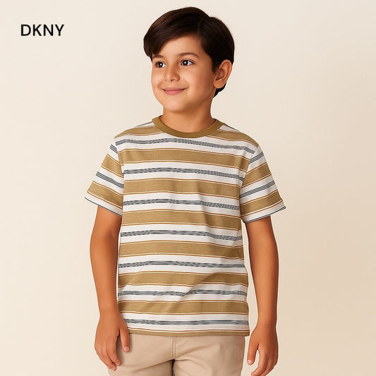 DK STRIPE OFF WHITE T-SHIRT