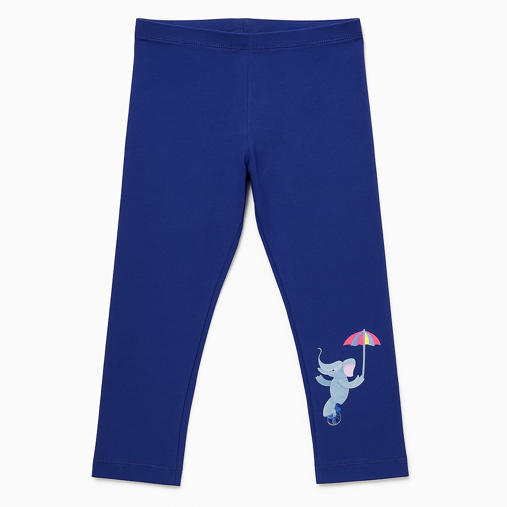 ELEPHANT PRINT PURPLE LEGGING