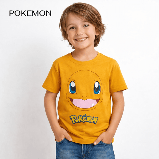 CHARACTER ORANGE T-SHIRT