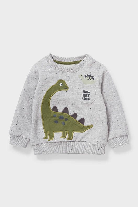 DINO APPLIQUE SWEATSHIRT