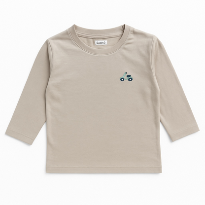 SCOOTER EMBROIDERY T-SHIRT
