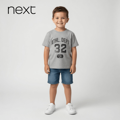 ATHLETIC DEPARTMENT GREY T-SHIRT