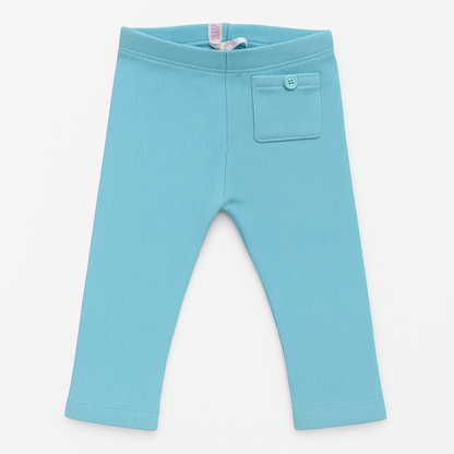 LIGHT BLUE POCKET STYLE LEGGING