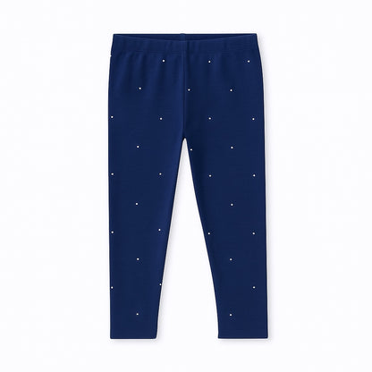 DOTTED NAVY BLUE LEGGING