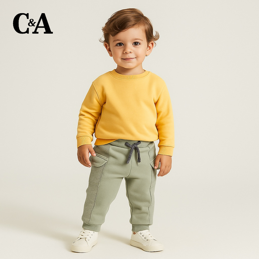 POCKET FASHION GREEN TROUSER