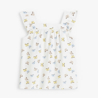 Butterfly print frock