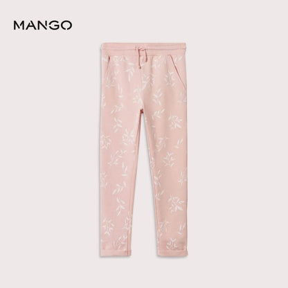FLORAL PINK TROUSER