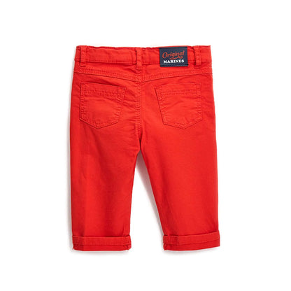 RED COTTON PANT