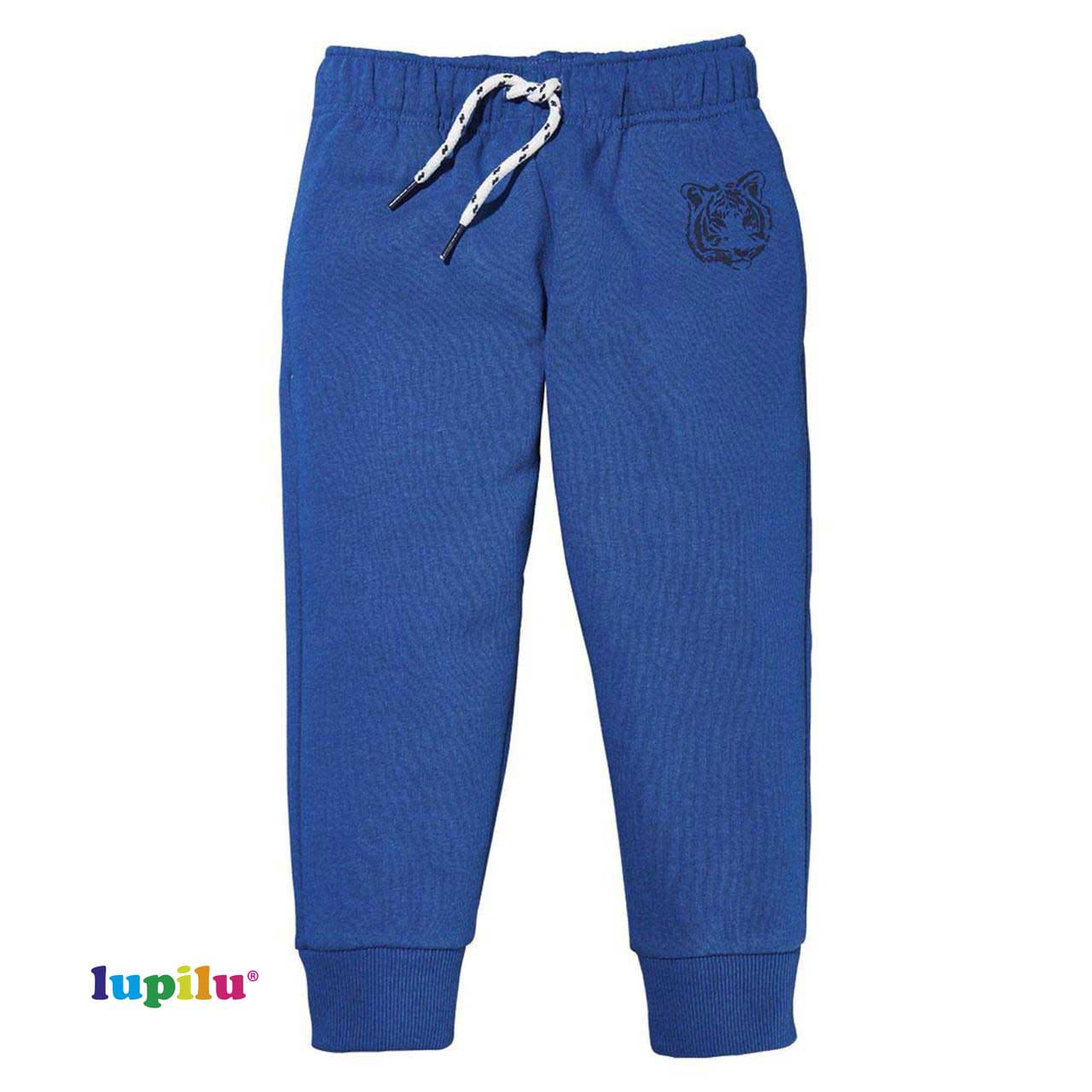 BLUE TIGER PRINT TROUSER