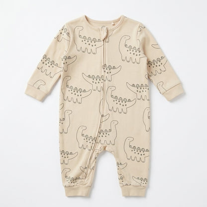 DINO ZIPPER ROMPER