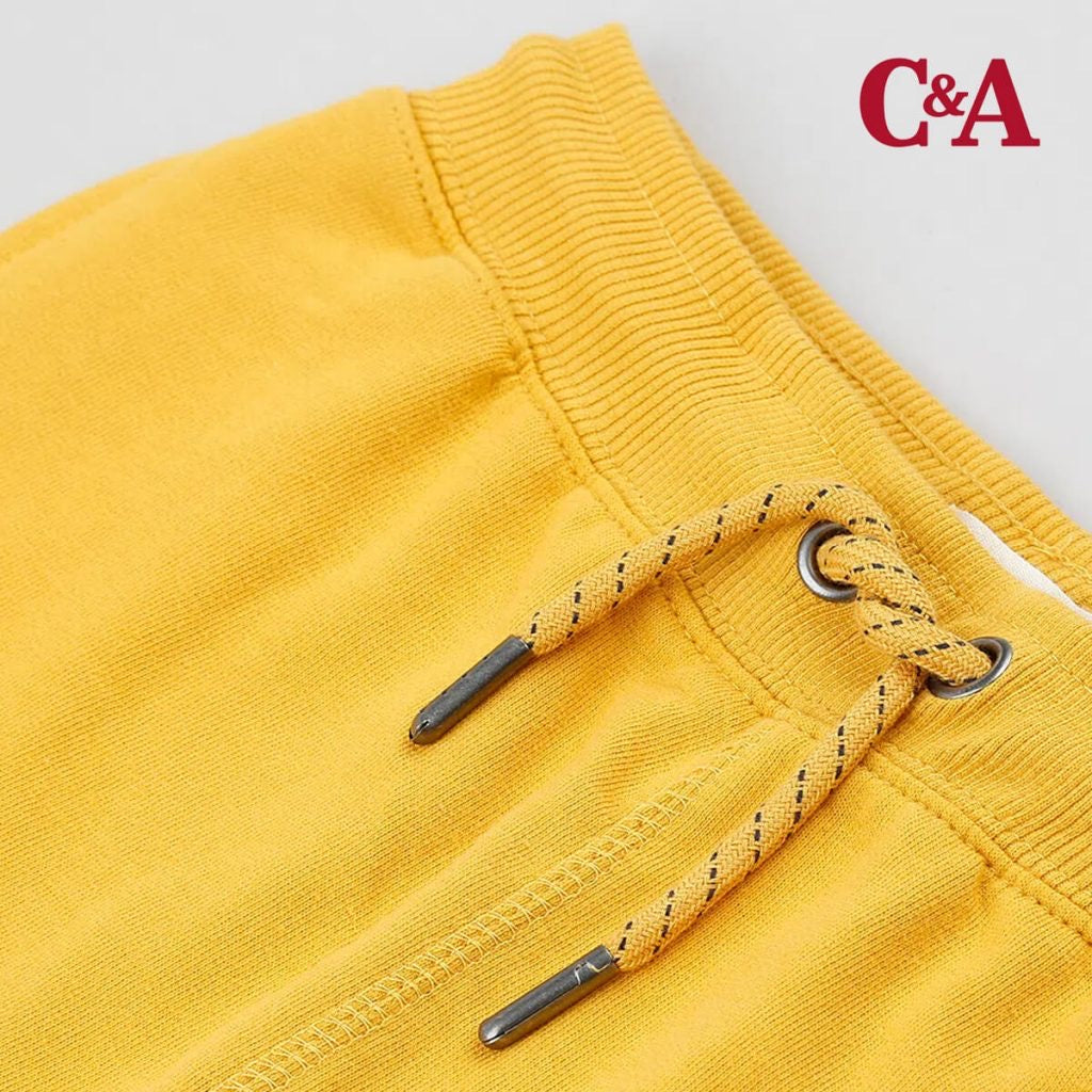 C&A terry shorts yellow