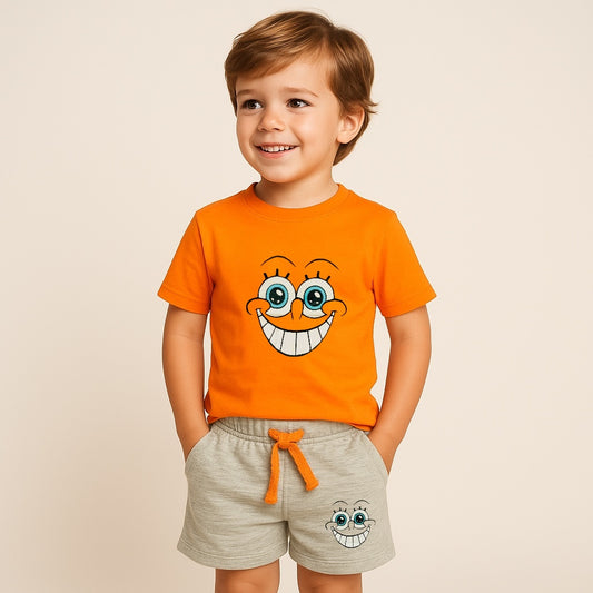 Sponge bob 2pc set orange