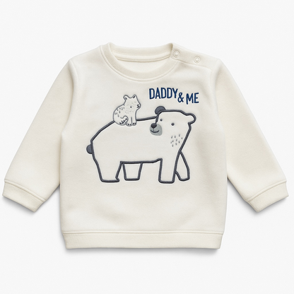 DADDY & ME POLAR FLEECE FABRIC SWEATSHIRT