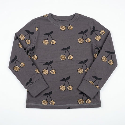CHERRY ALLOVER PRINTED T-SHIRT