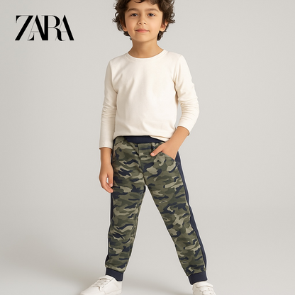 CAMOUFLAGE STRIPE TROUSER