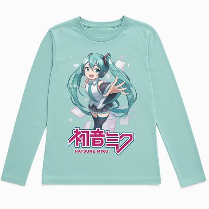 CARTOON CHARACTER MINT T-SHIRT