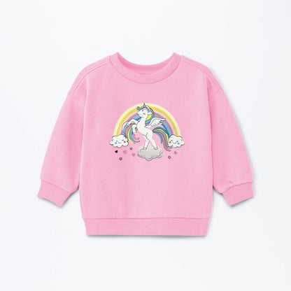 UNICORN BABY PINK SWEATSHIRT