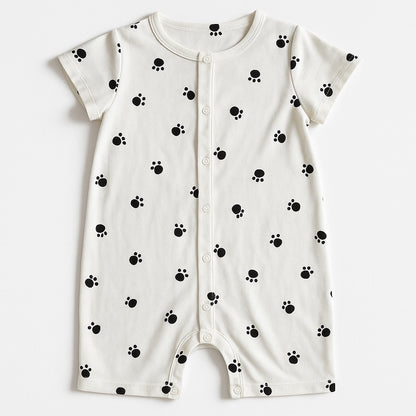 STEP PRINTS ALLOVER BODYSUIT