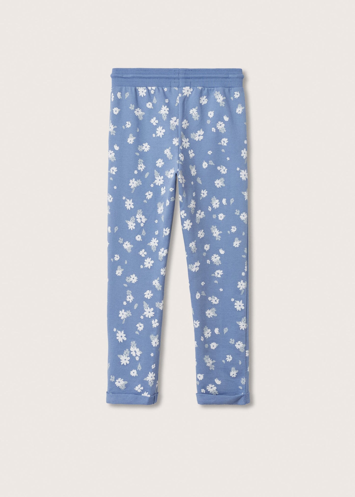 BLUE FLORAL TROUSER