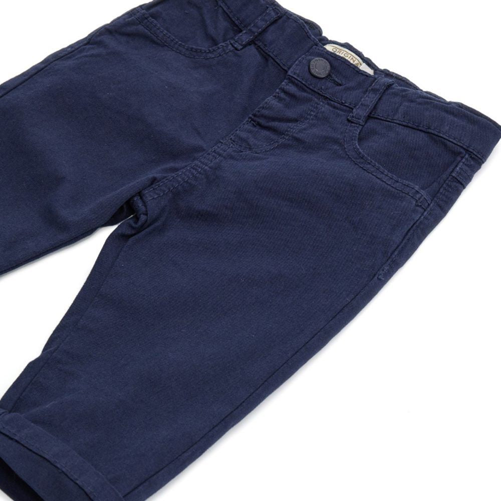 BLUE COTTON PANT