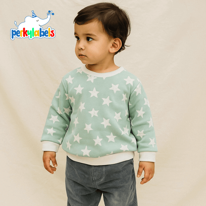 STARS ALLOVER SWEATSHIRT