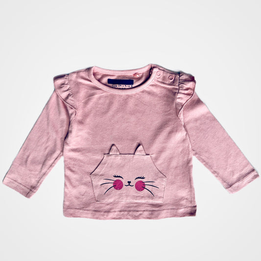 kitty pink t-shirt