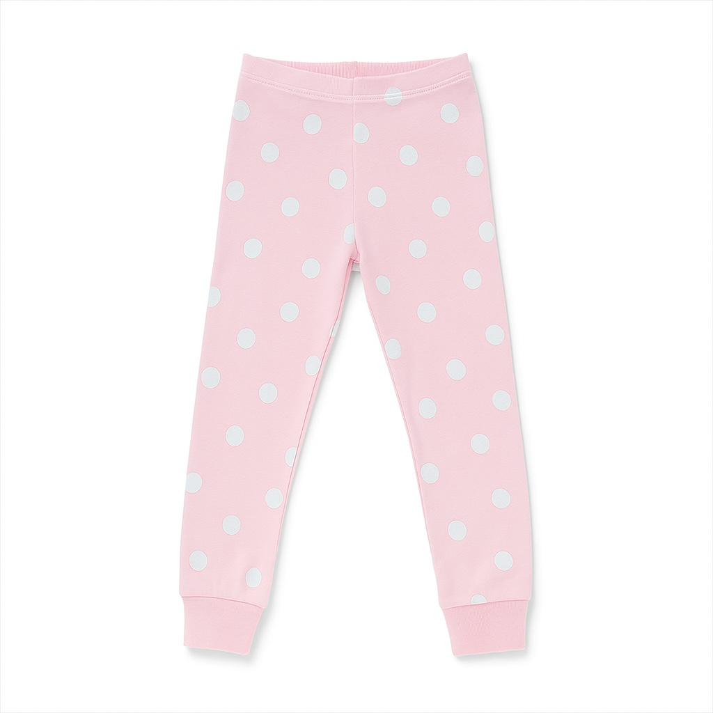 POLKA BABY PINK TROUSER