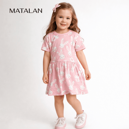 BUNNY PRINTED FROCK