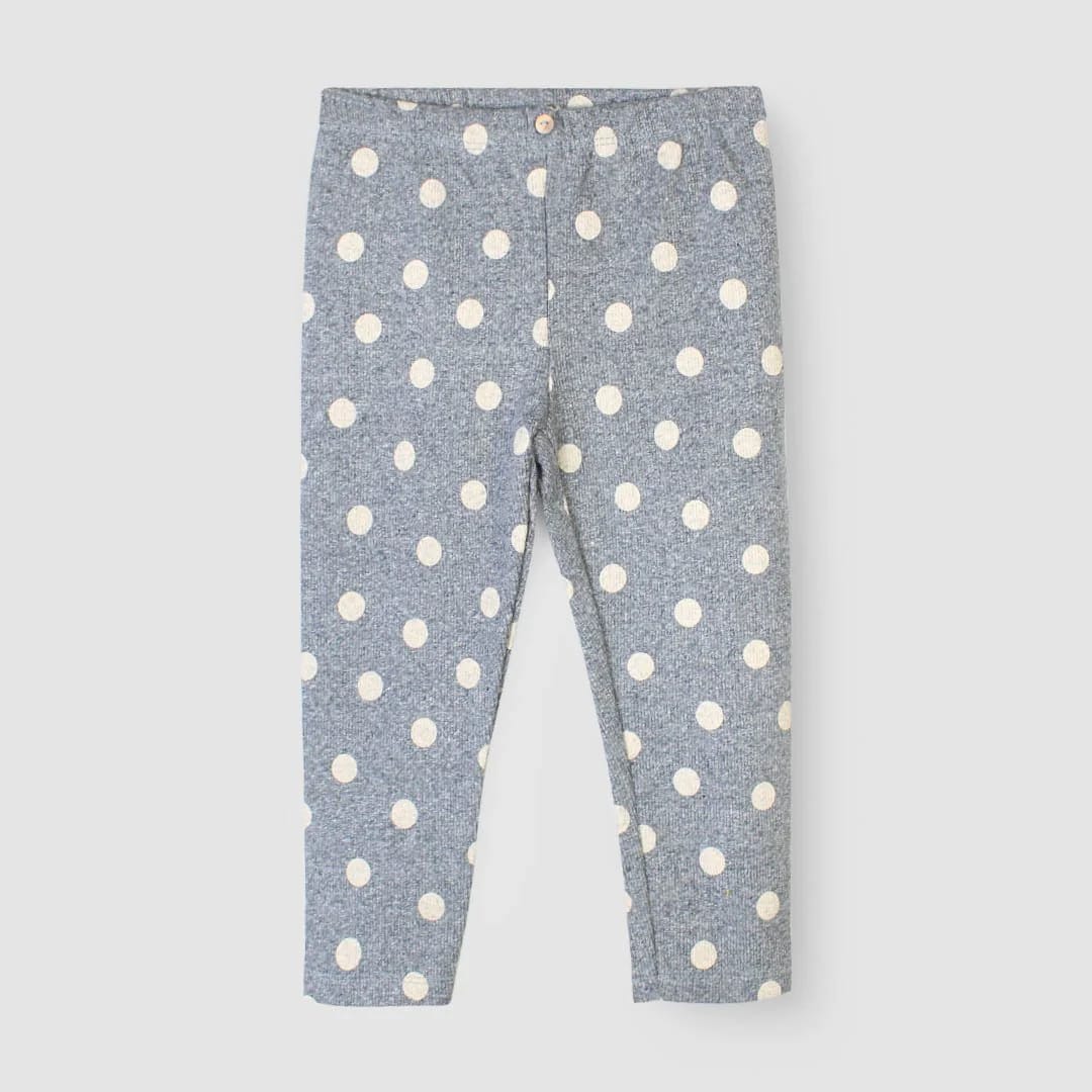 Z GREY POLKA LEGGINGS