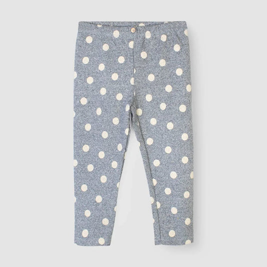 Z GREY POLKA LEGGINGS