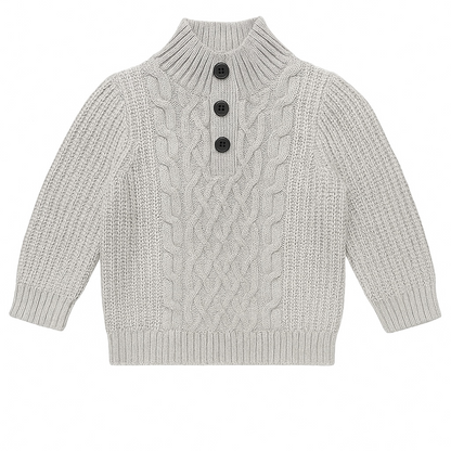 MOCK NECK STYLE SWEATER