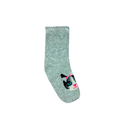 KITTY GREY SOCKS