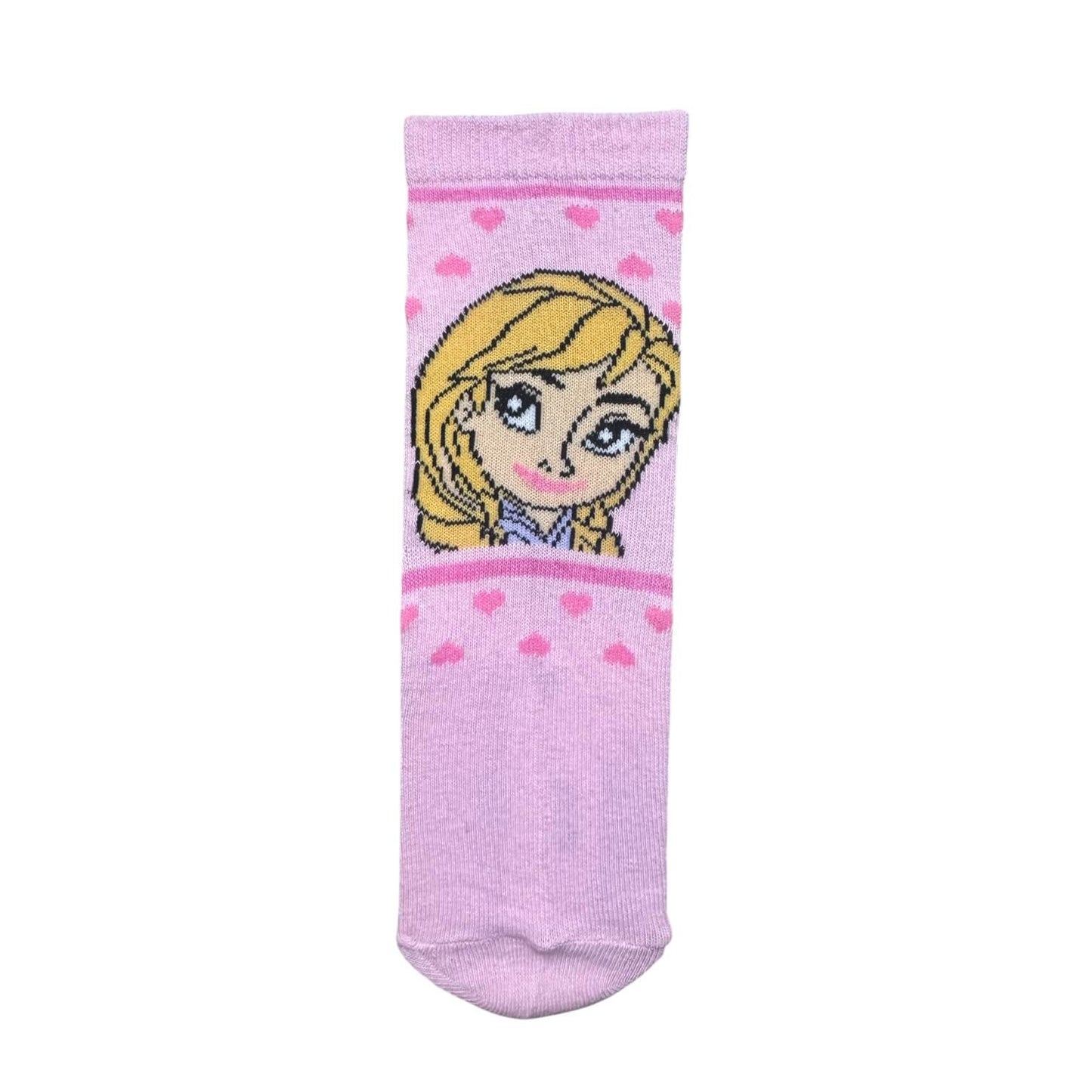 CARTOON CHARACTER PINK SOCKS