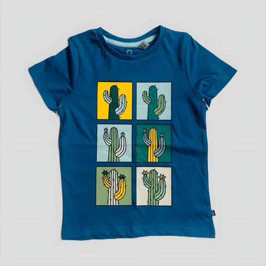 Cactus blue t-shirt